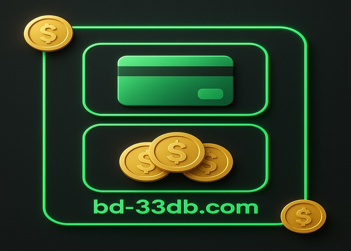 33db-র প্ল্যাটফর্মটি বহু ধরনের পেমেন্ট পদ্ধতি সরবরাহ করে
